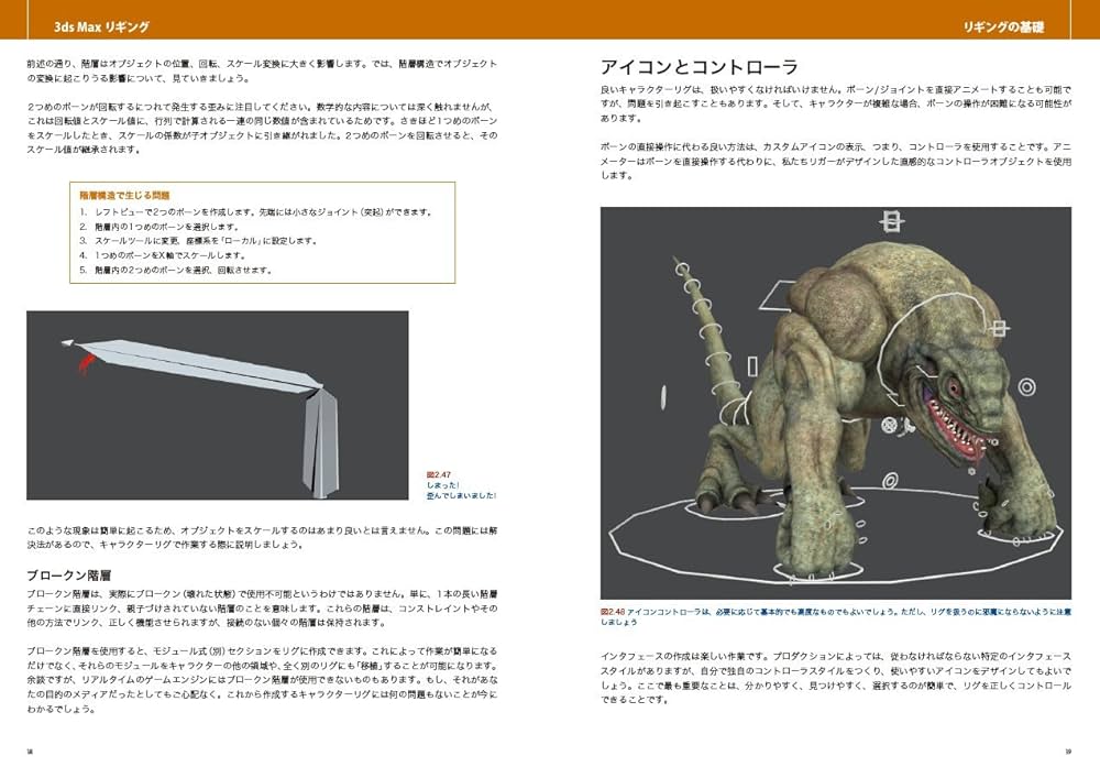 3ds Maxリギング CGキャラクターリグ制作の技と知識 3ds Max リギング -CGキャラクターリグ制作の技と知識